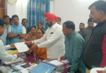 कलेक्टर, एसपी की कुर्सी पर भाजपा जिलाध्यक्ष को बैठाना नियम विरूद्ध कार्य : कुलबीर सिंह छाबड़ा