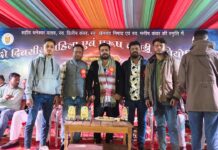 खपरीकला कबड्डी प्रतियोगिता में शामिल हुए जोगी कांग्रेस नेता शमसूल आलम