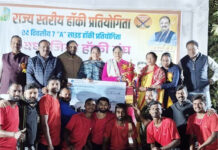 शूटआउट में कवर्धा को हराकर राजनांदगांव चैंपियन, राज्य स्तरीय फ्लड लाइट 7-ए-साइड हॉकी प्रतियोगिता का खिताब जीता