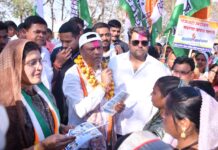 मनरेगा बचाओ संग्राम : भर्रेगांव से सुरगी तक कांग्रेस की पदयात्रा, न्यूनतम मजदूरी और रोजगार पर हमले के खिलाफ उमड़ा जनसैलाब