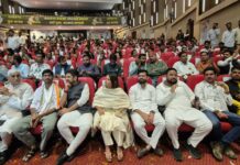 रायपुर में मनरेगा संशोधन के खिलाफ युवा महापंचायत, विशु अजमानी सहित राजनांदगांव के युवा शामिल