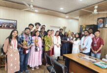 चेन्नई में आयोजित 39वें राष्ट्रीय युवा उत्सव में इन्दिरा कला संगीत विश्वविद्यालय का उत्कृष्ट प्रदर्शन