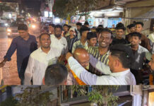 मोहला-मानपुर विधायक इन्द्रशाह मंडावी का ममता नगर में भव्य स्वागत