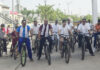 फिट इंडिया संडे ऑन साइकिल रैली आयोजित, खिलाड़ियों ने दिया फिटनेस का संदेश