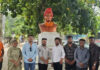 राष्ट्रीय विद्यार्थी दिवस के अवसर पर एबीवीपी ने किया स्वामी विवेकानंद प्रतिमा का स्वच्छता अभियान एवं माल्यार्पण