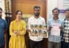 स्कूल परिसर में जलभराव से बच्चों की सुरक्षा पर चिंता, शिक्षा मंत्री के नाम सौंपा ज्ञापन