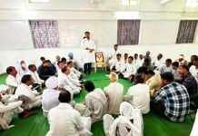 मिनीमाता जी की पुण्यतिथि पर कांग्रेसजनों ने अर्पित की श्रद्धांजलि
