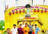 सावन के पहले सोमवार पर बागेश्वर धाम के लिए निकली डाक कांवड़ यात्रा