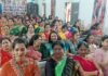 तीज गीतों पर थिरके कदम : सोलह श्रृंगार में सजीं महिलाएं, राजपूती संस्कृति के रंग में रंगा तीज महोत्सव