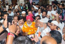 जावेद अंसारी हन्फी मस्जिद गोलबाजार के चौथी बार सदर, 323 मतों के बड़े अंतर से ऐतिहासिक जीत
