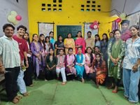शिक्षक दिवस पर विजन कंप्यूटर एजुकेशन में हुआ भव्य आयोजन