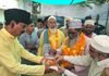 नूरी मस्जिद गौरी नगर में सर्वसम्मति से शाहेबान अली बनाए गए सदर