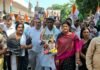 जिला कांग्रेस का हल्लाबोल : ‘वोट चोर, गद्दी छोड़ो’ के नारों से गूंजा शहर, पुतला फूंका