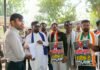 मुख्य चुनाव आयुक्त के इस्तीफे की मांग को लेकर कांग्रेस ने सौंपा ज्ञापन
