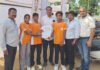 महापौर एवं आयुक्त ने किया राज्य स्तरीय शालेय क्रीड़ा प्रतियोगिता के पदक विजेताओं का सम्मान