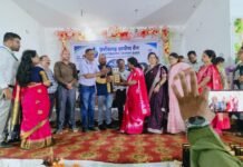 छत्तीसगढ़ ग्रामीण बैंक ने आयोजित किया शिक्षक सम्मान सम्मेलन, 300 से अधिक शिक्षकों का स्मृति चिन्ह देकर किया अभिनंदन